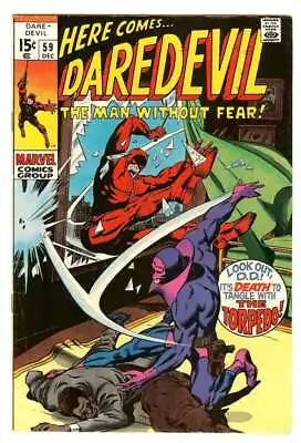Buy Daredevil #59 5.0 // 1st Appearance & Death Of Torpedo Marvel Comics 1969 • 36.26£
