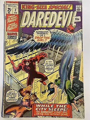 Buy DAREDEVIL KING SIZE SPECIAL #2 Marvel Comics 1971 VG/FN • 9.49£