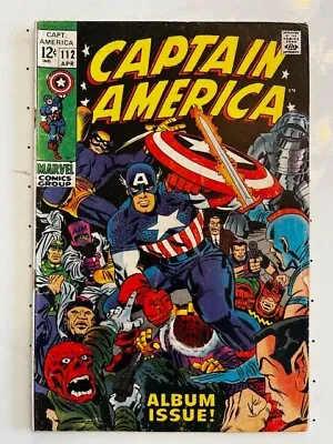 Buy Captain America #112 (Marvel, April 1969) • 17.59£