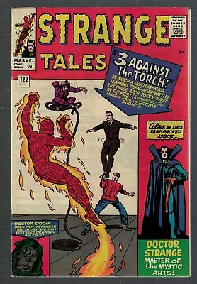 Buy Strange Tales Marvel Comics 122 Dr Strange VFN- 7.5 1964 Avengers Dr Doom  • 169.99£