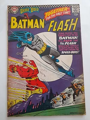 Buy Brave And The Bold #67 Sept 1966 VGC- 3.5 3rd Batman Team-up In Brave And Bold • 9.99£