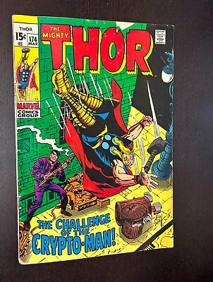 Buy THOR #174 (Marvel Comics 1970) -- Bronze Age Superheroes -- VG- • 7.59£