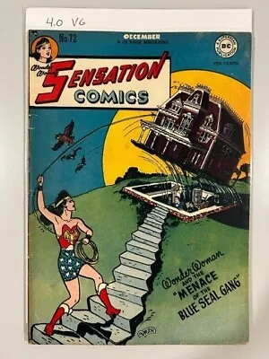 Buy 1947 Sensation Comics 72 - Grade 4.0 VG - Golden Age Wonder Woman Nice! • 236.51£