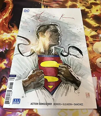 Buy Action Comics #1001🔑, #1002, #1003 - Superman Variant Cover Lot - Signed • 52£