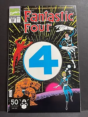 Buy Fantastic Four #358  NM-  1991  Die-Cut Cover  High Grade Marvel Comic • 6.36£