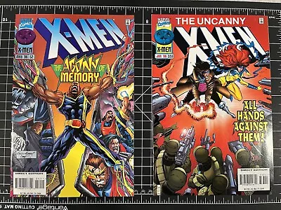 Buy X-Men #52 & UNCANNY X-MEN #333 1996 1st Cameo And Full Appearance Of Bastion NM • 19.77£