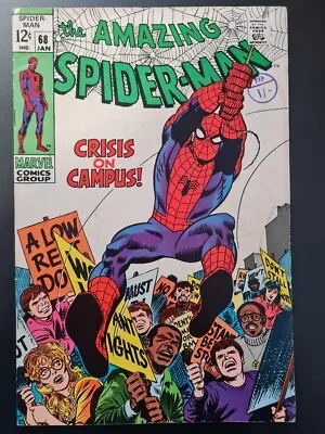 Buy The Amazing Spider-man Vol:1 68 1969 • 34.95£