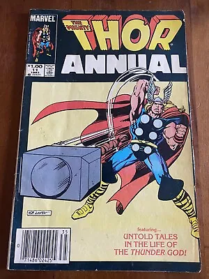 Buy Thor Annual #11 1983 Marvel 1st App. Etri The Dwarf! Rare Can. Price Var. VG/F • 8.28£