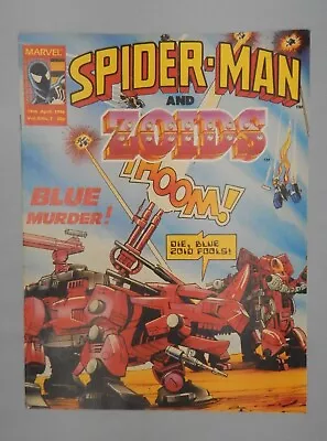 Buy MARVEL Comics SPIDER MAN & ZOIDS #7 Spiderman #258 UK Variant COMIC Fantastic 4  • 12.81£