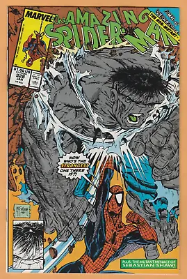 Buy Amazing Spider-Man #328 - Grey Hulk - Classic McFarlane - NM • 23.95£