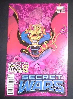 Buy Secret Wars #3 Marvel Comics Cover Doctor Gwenge Variant Cover NM • 3.99£