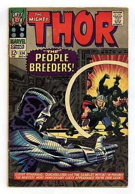 Buy Thor #134 GD+ 2.5 1966 1st App. High Evolutionary, Man-Beast • 39.18£