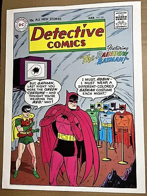 Buy BATMAN Rainbow Detective Comics  Limited Edition Print MONDO DC Poster 136/200 • 128.08£