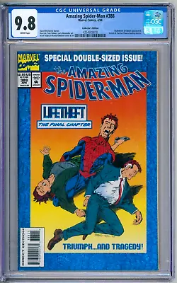 Buy Amazing Spider-Man 388 CGC Graded 9.8 NM/MT Collector's Ed. Marvel Comics 1994 • 47.38£
