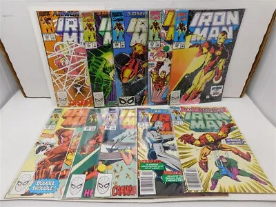 Buy Iron Man 251 252 253 254 255 256 257 258 259 260 Marvel Comic Run 1989 Vf • 12.06£