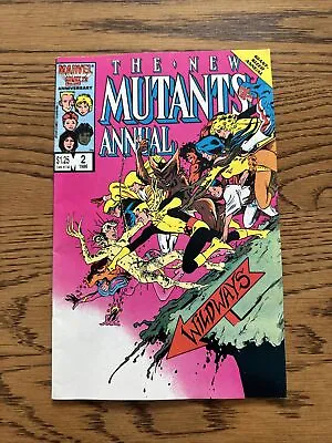 Buy New Mutants Annual #2 (Marvel 1986) 1st Appearance Psylocke Betsy Braddock! VF • 24.90£