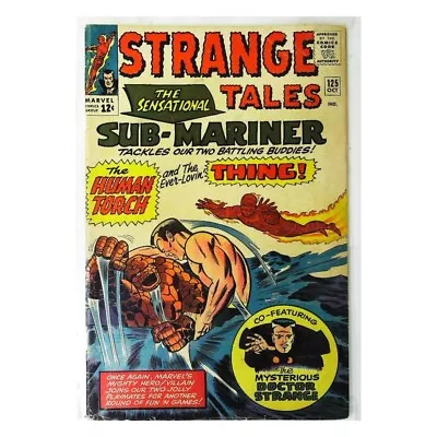 Buy Strange Tales (1951 Series) #125 In Very Good + Condition. Marvel Comics [j. • 54.09£