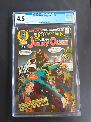 Buy Superman's Pal Jimmy Olsen #134 CGC 4.5 DC 1970 1st Darkseid! Cameo! Ex-Pal • 155.50£