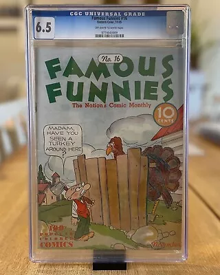 Buy Famous Funnies #12 (Eastern Color, 1935) CGC 6.0 • 742.88£