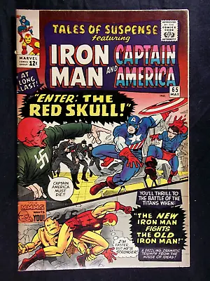 Buy Tales Of Suspense #65 Apparent FN 6.5 Captain America 1st Red Skull  1965 • 159.90£