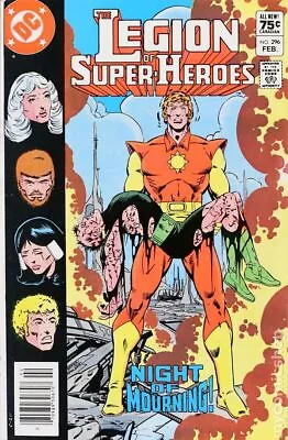 Buy Legion Of Super-Heroes Canadian Price Variant #296 VG+ 4.5 1983 Stock Image • 2.56£