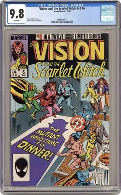 Buy Vision And The Scarlet Witch V2 6 1986 CGC 9.8  WandaVision Agatha Harkness • 62.46£