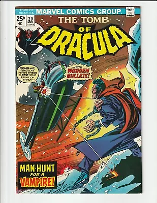 Buy Tomb Of Dracula #20 (1974) Vf Marvel Comics • 19.77£