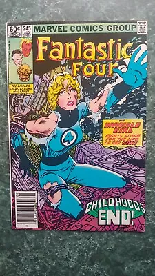 Buy Fantastic Four 245 VF 8.0 WP KEY! 1st Avatar [Franklin Richards]! 1982 Newsstand • 19.26£