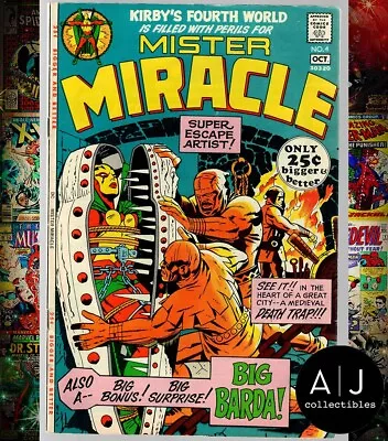 Buy Mister Miracle #4 FN+ 6.5 1971 1st App Big Barda • 42.06£