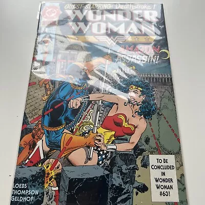 Buy Wonder Woman Special #1 Nm (9.4 Or Better) Dc Comics Deathstroke 1992 • 6£