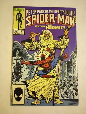Buy Peter Parker, The Spectacular Spider-Man #97 (1984)  The Hermit!   • 8£