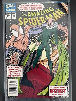 Buy Amazing Spider-Man Vol1 (1963) #386, 387 & 388 Marvel Comics Vulture LIFETHEFT • 17.95£