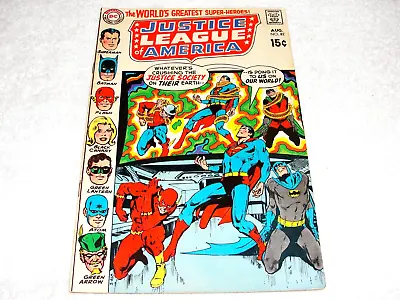Buy Justice League Of America #82 (Aug 1970,DC), 4.5-5.5 VG+/FN, Creator. Neal Adams • 7.89£