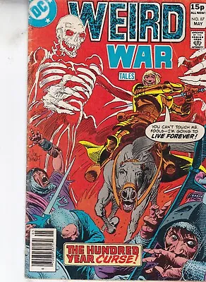 Buy Dc Comics Weird War Tales Vol. 1 #87 May 1980 Fast P&p Same Day Dispatch • 9.99£