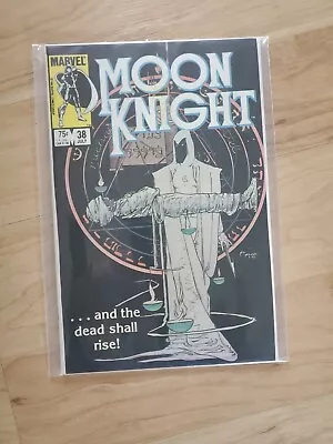 Buy Moon Knight #38 Marvel 1984 Key Final Issue In The Series • 11.86£