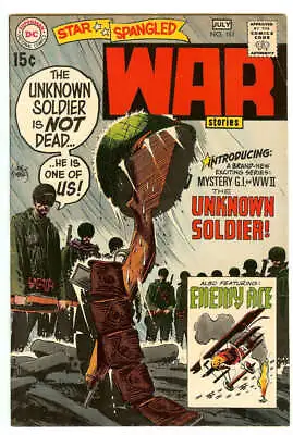 Buy Star Spangled War Stories #151 3.5 // 1st Appearance Of The Unknown Soldier 1970 • 71.16£