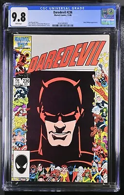 Buy Daredevil #236 CGC 9.8 WHITE Pages • 71.13£
