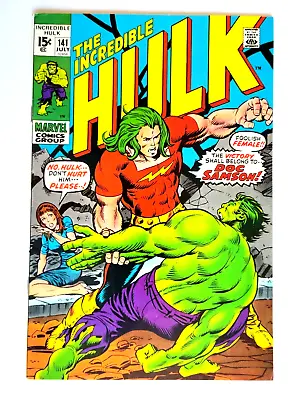 Buy The Incredible Hulk  #141   Fine Or Better  1971  Combine Shipping Bx2449 • 113.57£
