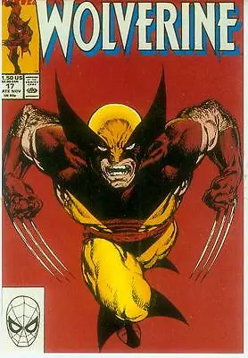 Buy Marvel Comics Postcard: Wolverine # 17 Cover (John Byrne) (USA, 1992) • 5.14£