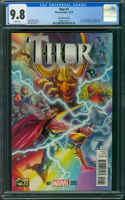 Buy Thor 1 CGC 9.8 Ross Variant 1st Jane Foster Love & Thunder Movie 12/14 • 299.57£