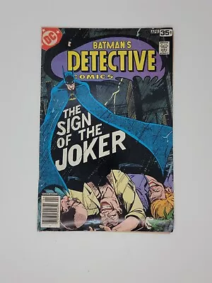 Buy DETECTIVE COMICS #476 Sign Of The Joker! DC Comic Book ~ VG/FN • 20.65£