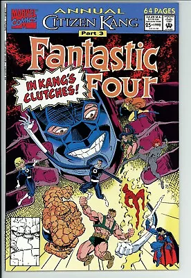 Buy Fantastic Four Annual #25 VF+ Marvel (1992) - 1st Cameo App Of The Anachronauts • 6.33£