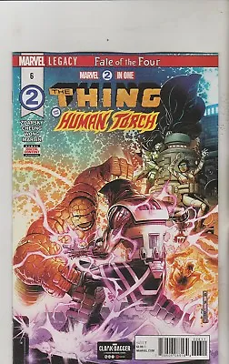 Buy Marvel Comics Marvel Two In One #6 July 2018 Thing & Human Torch 1st Print Nm • 4.65£