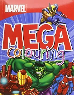 Buy Marvel Super Heroes Mega Colouring By Marvel Book The Cheap Fast Free Post • 3.49£