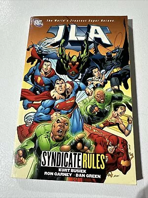 Buy Justice League Syndicate Rules Graphic Novel • 7.91£