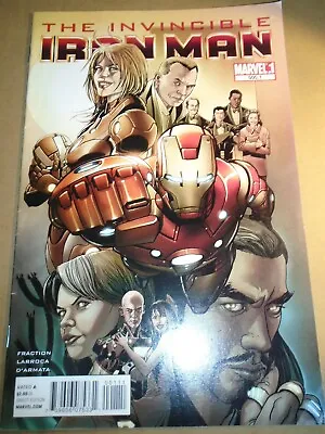Buy IRON MAN #500.1 Matt Fraction Marvel 2011 FN+/VF- • 1.99£