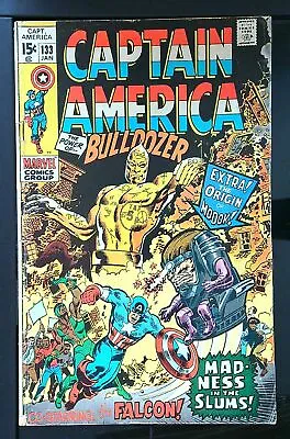 Buy Captain America (Vol 1) # 133 Very Good (VG)  RS003 Marvel Comics SILVER AGE • 16.99£