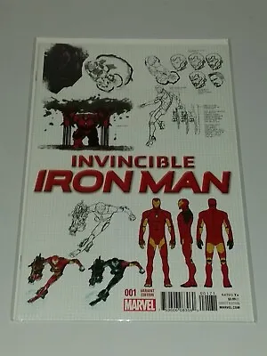 Buy Iron Man Invincible #1 Variant Nm (9.4 Or Better) Marvel Comics December 2015  • 5.99£