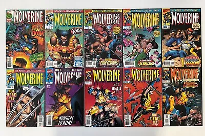Buy Wolverine Vol 2 # 113, 115, 116, 117, 118, 119, 120, 121, 122, 123 & 124  (1997) • 19.95£