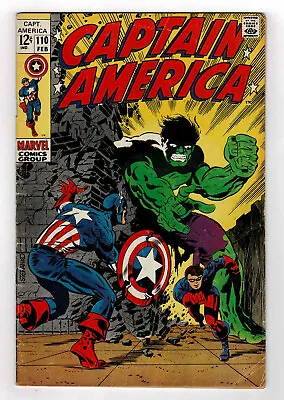 Buy Captain America 110   1st Madame Hydra (Viper)   1st Rick Jones As Bucky • 79.94£